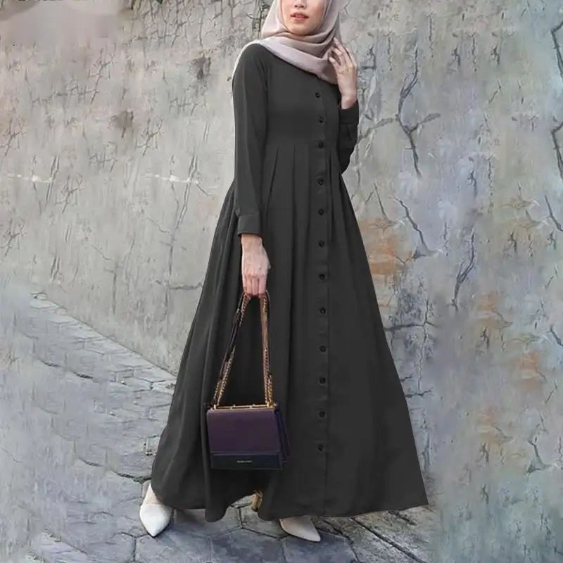 Abaya Open Button